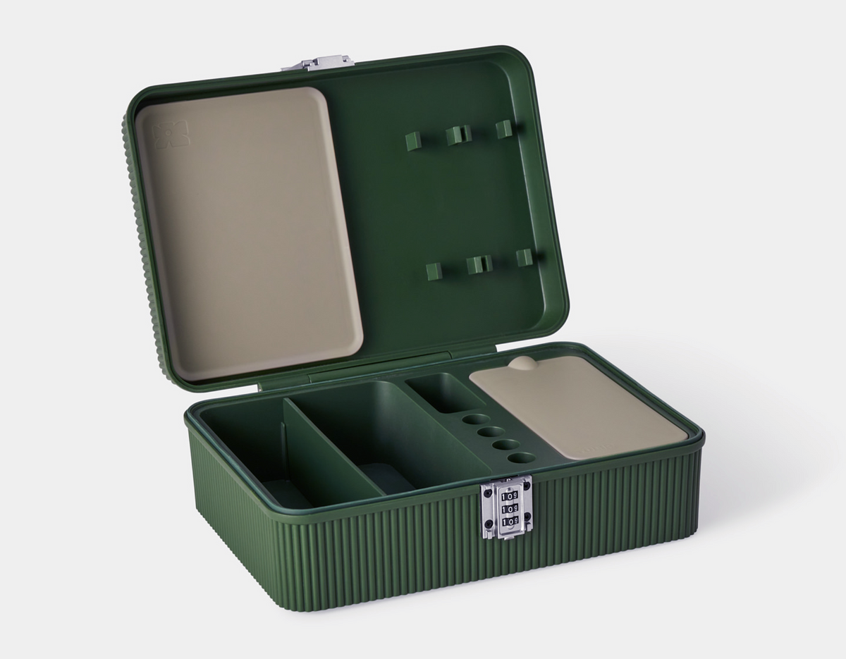 Tulip Box with Removable Tray Forest