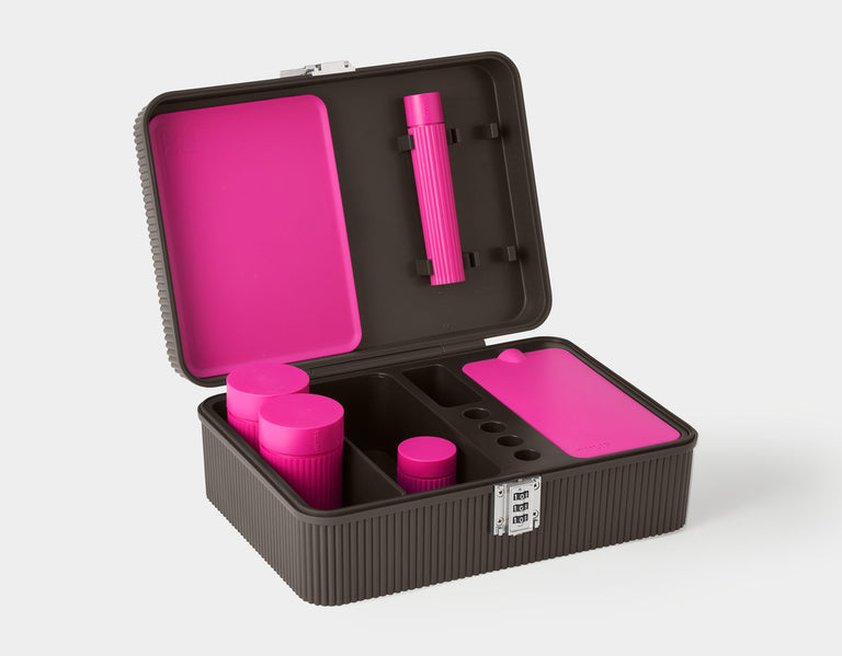 Tulip Set | truffle-fuchsia