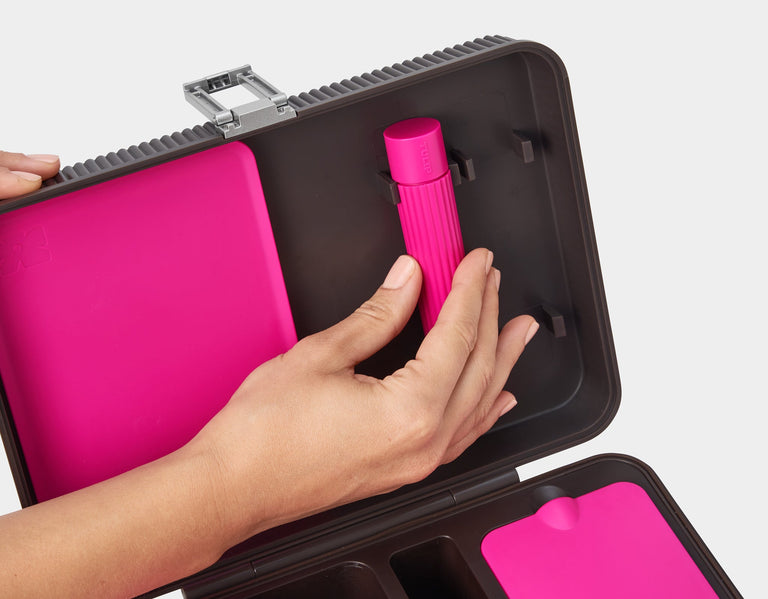 Tulip Set | truffle-fuchsia