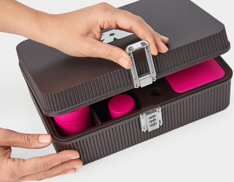Tulip Set | truffle-fuchsia