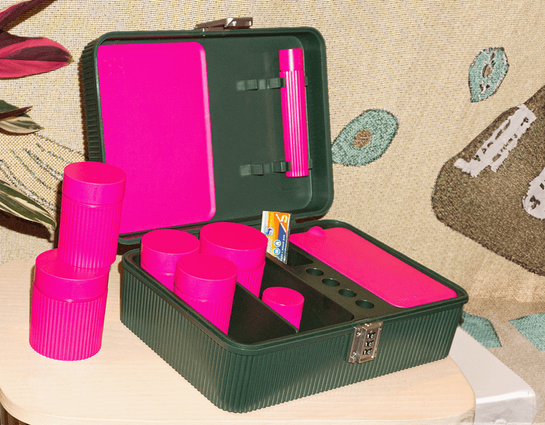 Tulip Set | forest-fuchsia