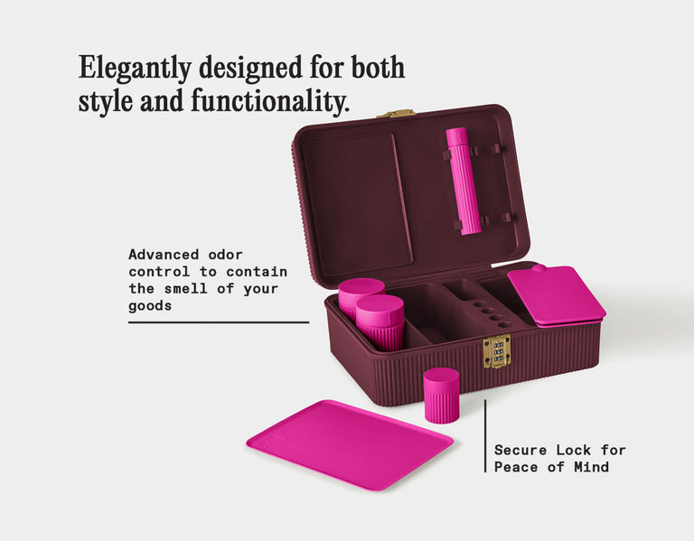Tulip Set | Burgundy-Fuchsia-gold