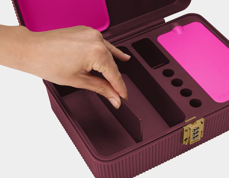 Tulip Set | Burgundy-Fuchsia-gold