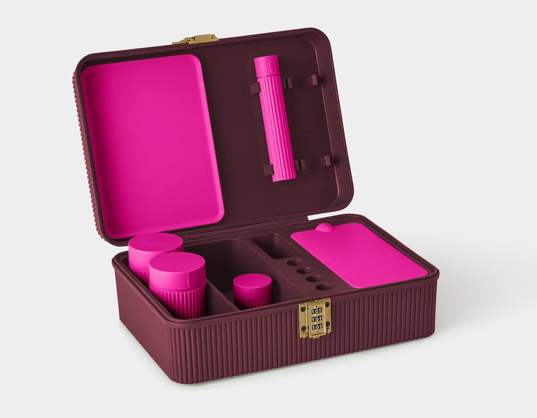 Tulip Set | burgundy-fuchsia-gold