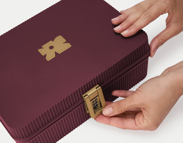 Tulip Set | Burgundy-Fuchsia-gold