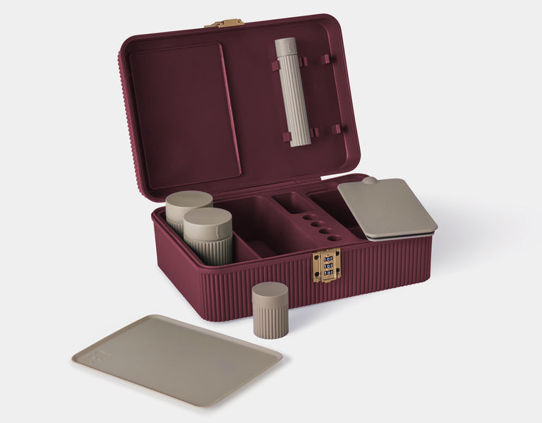 Tulip Set | Burgundy-Stone-Gold