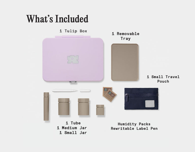 Tulip Set | lilac-stone
