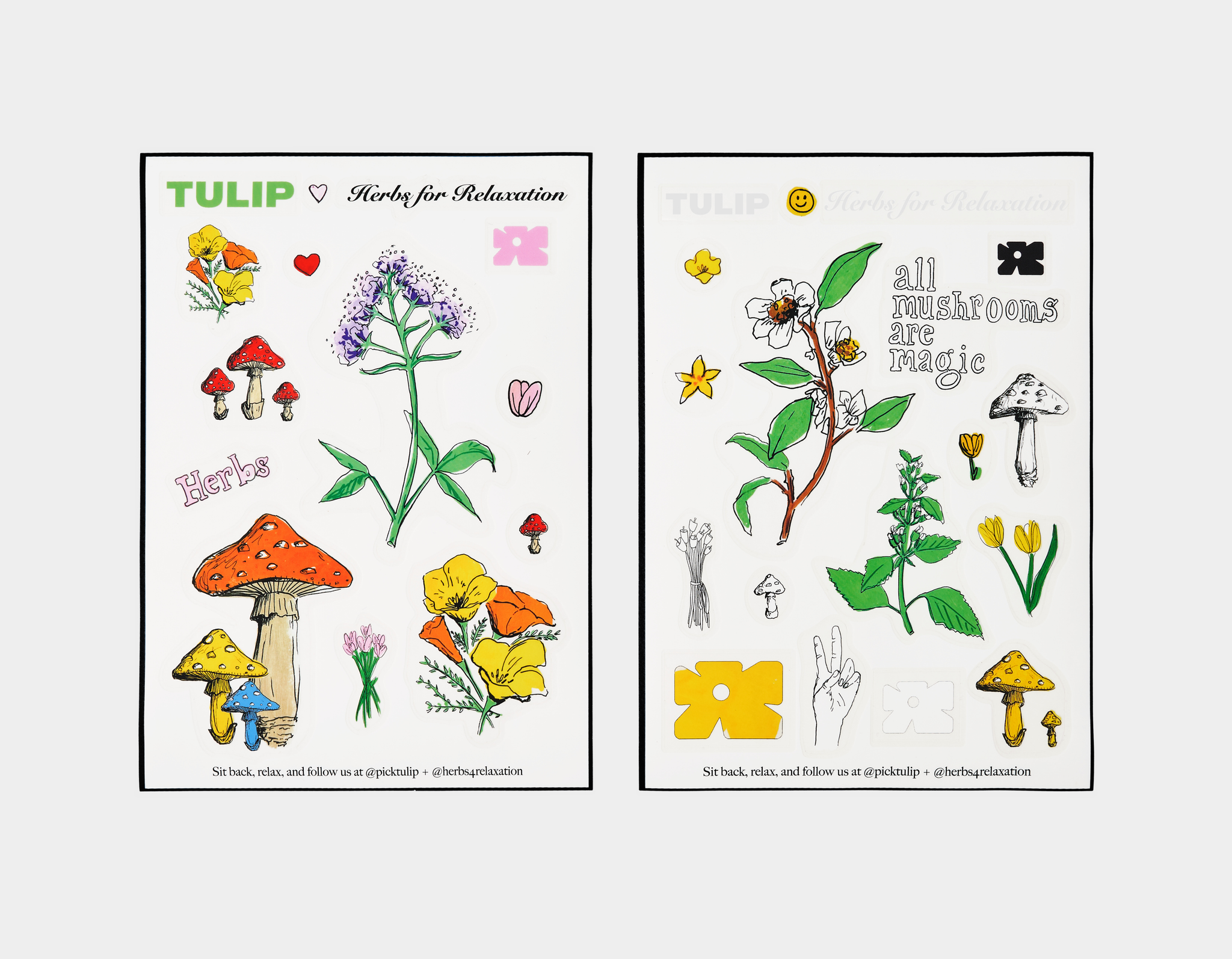 Tulip x H4R Sticker Set