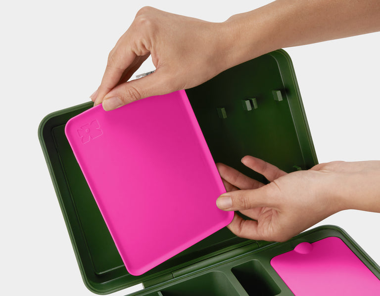 Tulip Set | forest-fuchsia