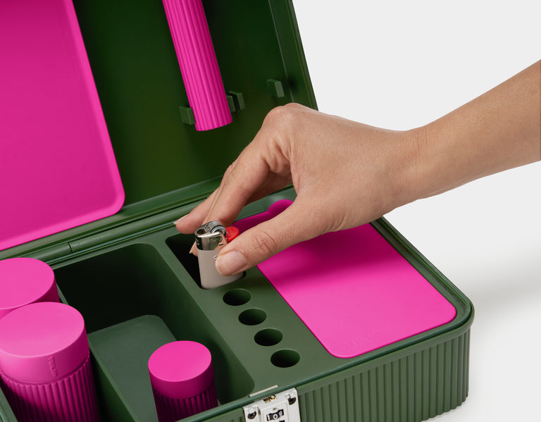Tulip Set | forest-fuchsia
